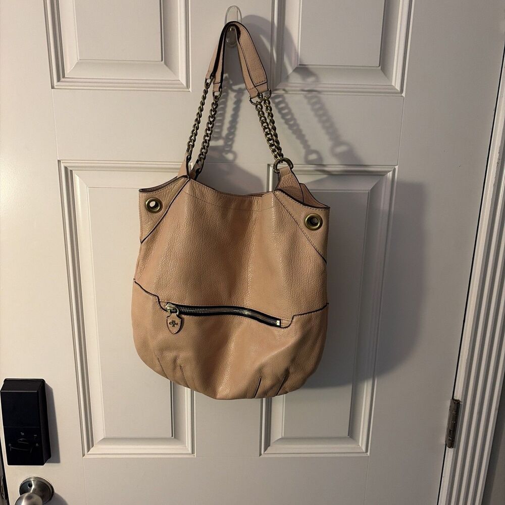 OrYany leather handbag sydney almond